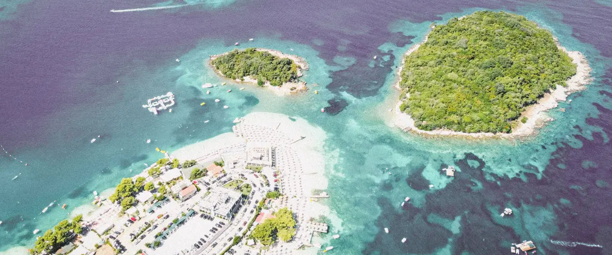 The Ksamil Islands, Albania
