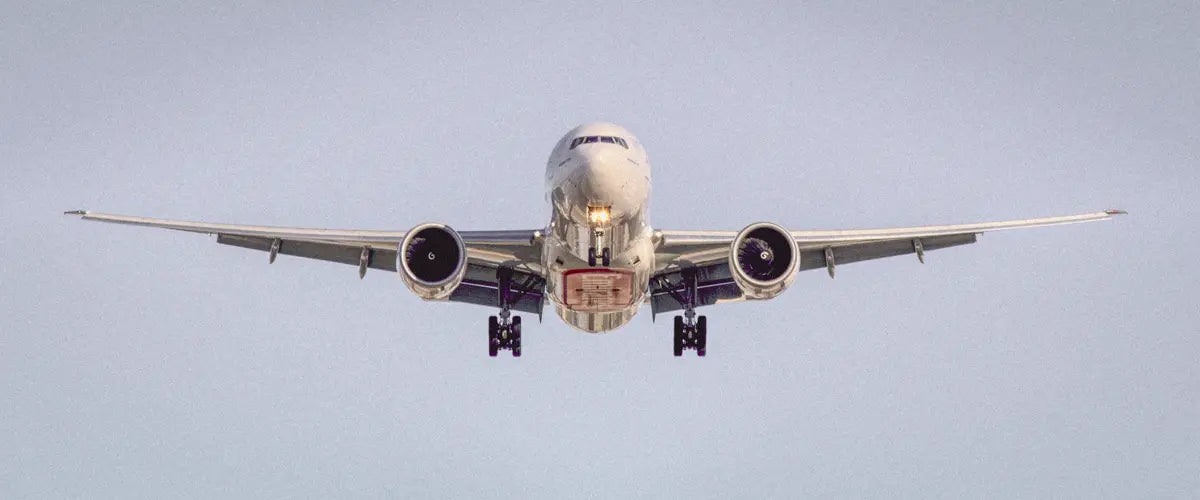 An airplane in flight