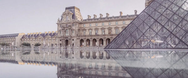 The Louvre Museum in Paris, France