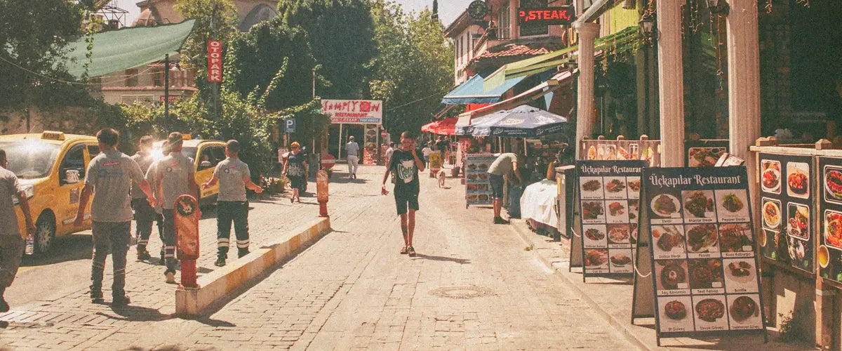 Downtown in Antalya, Turkey