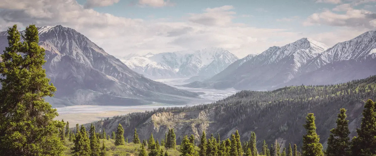 A Canadian mountainscape