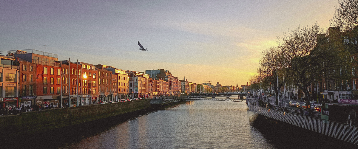The River Liffey, Dublin, Ireland