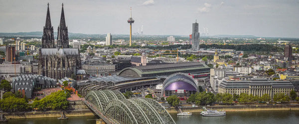 A panorama of Cologne, Germany