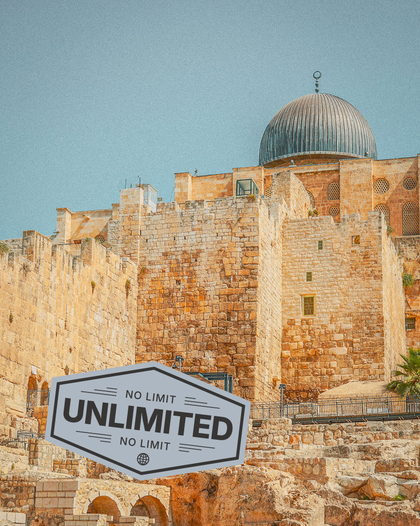 Buy a travel eSIM for Israel with unlimited data