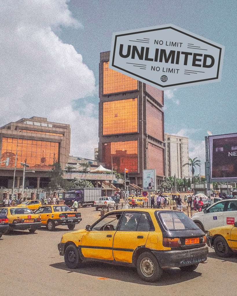 Buy a travel eSIM for Cameroon with Unlimited data