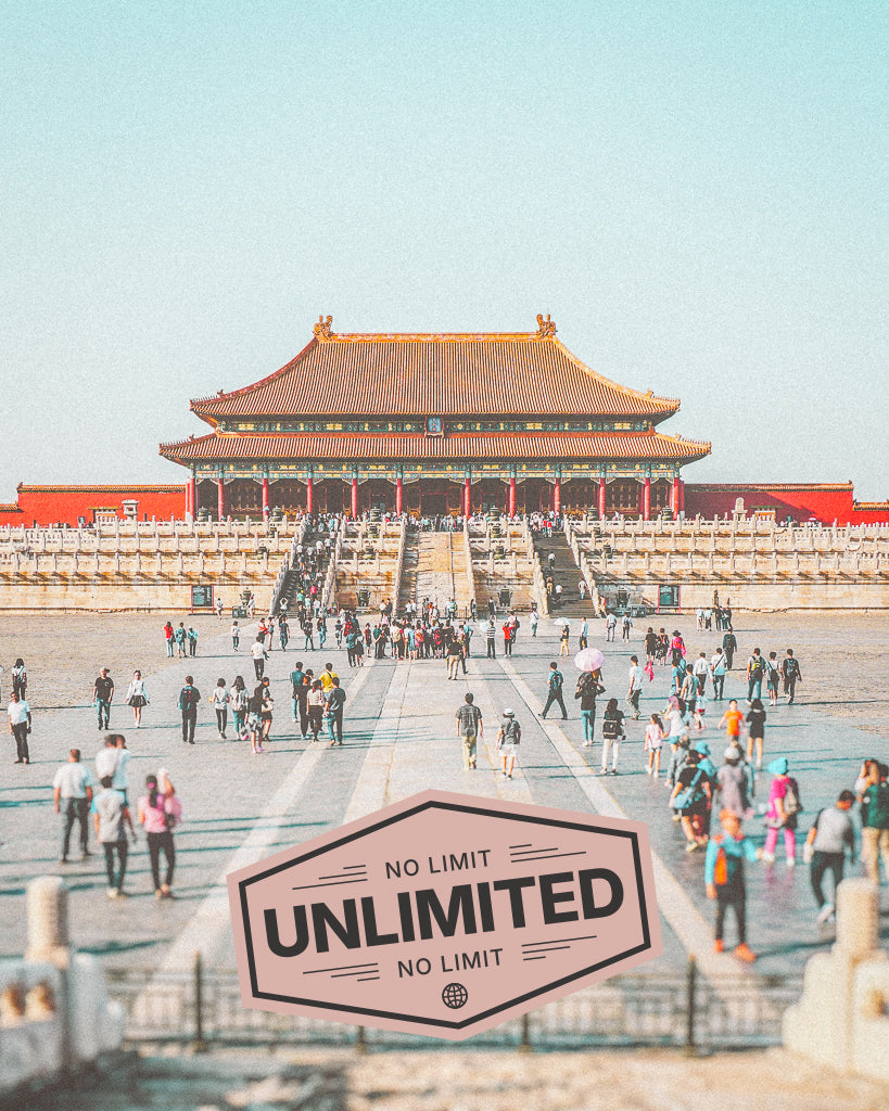 Buy a travel eSIM for China with unlimited mobile data