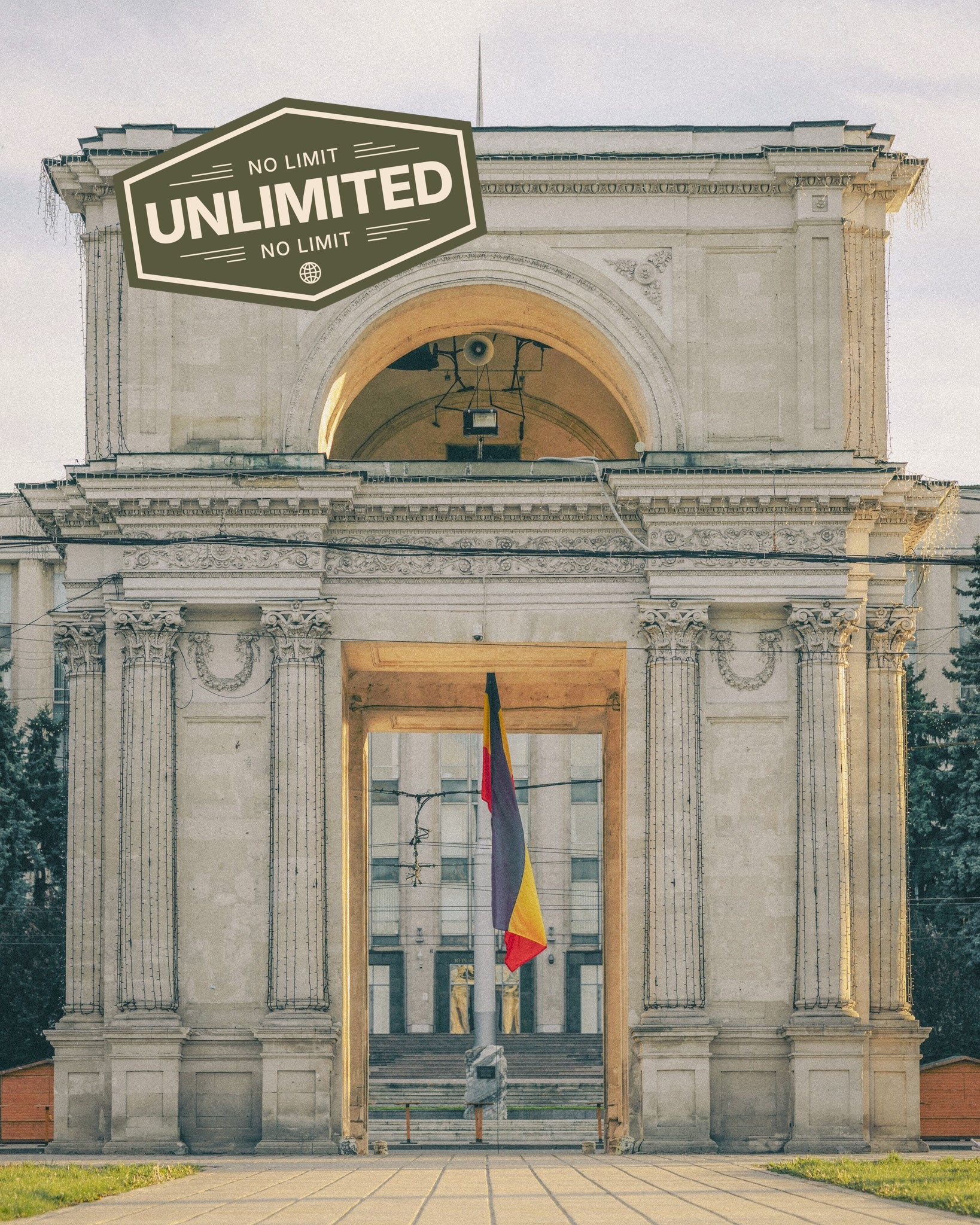 Moldova landscape showing iconic local scene, promoting eSIM unlimited data for travellers