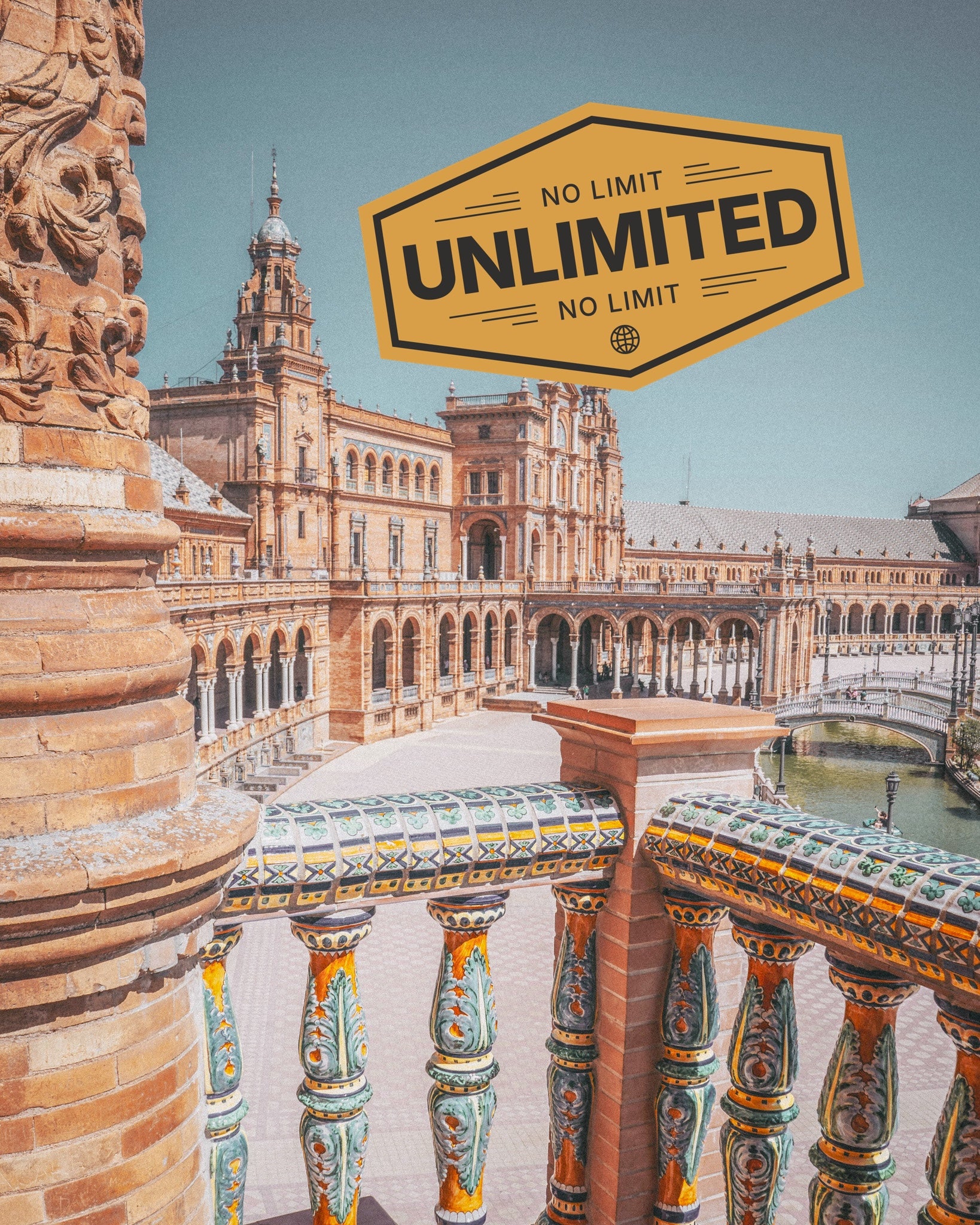 eSIM für Spanien (Unbegrenzte Daten)