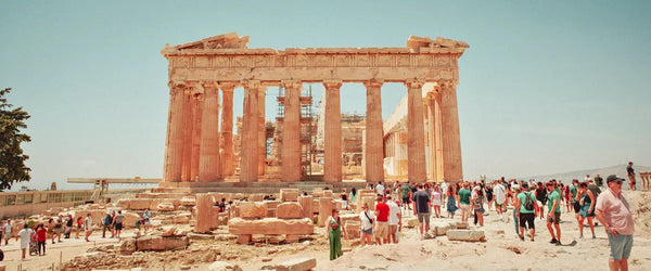 The Parthenon in Athens, Greece