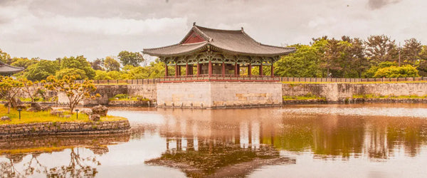 Donggung Palace and Wolji Pond in Gyeongju, South Korea