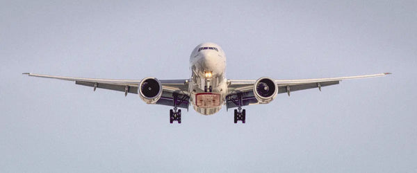 An airplane in flight
