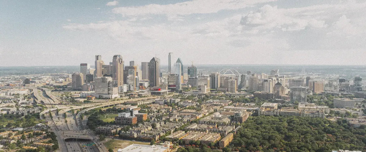 Dallas's skyline, Texas, USA