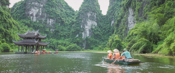 Tràng An in Ninh Binh, Vietnam