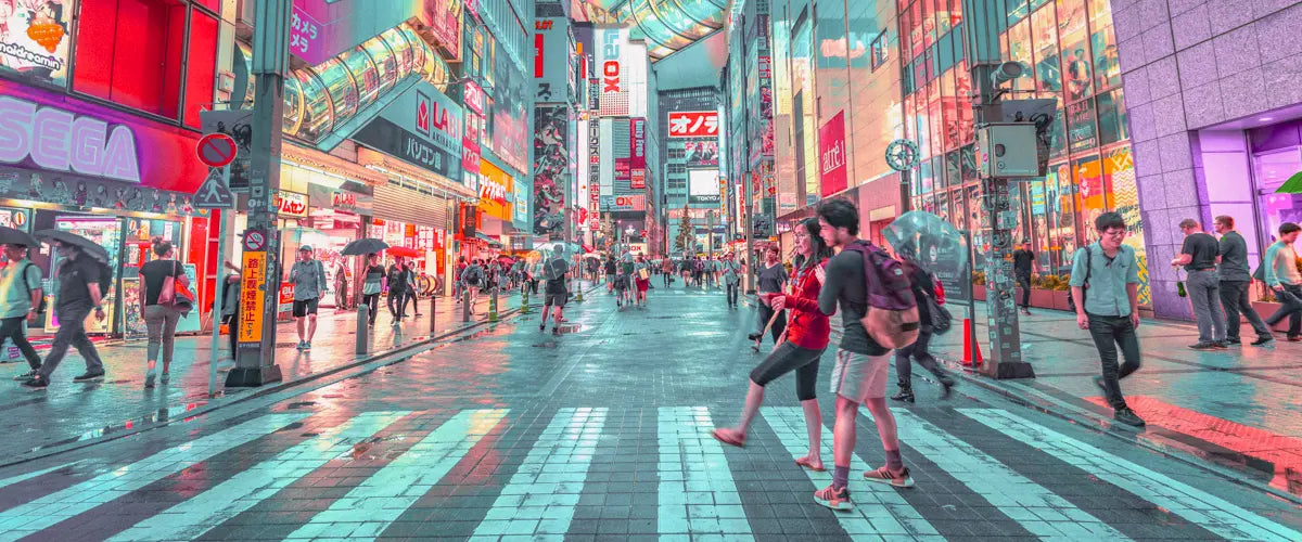 Downtown Tokyo, Japan