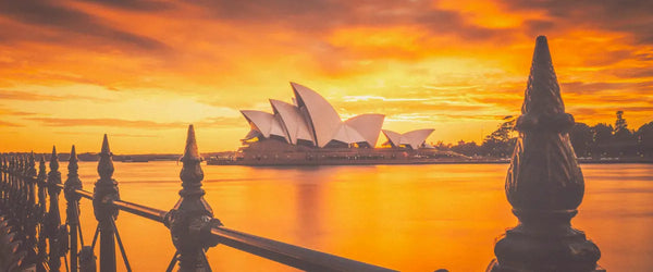 Sunrise over Sydney Harbor, Australia