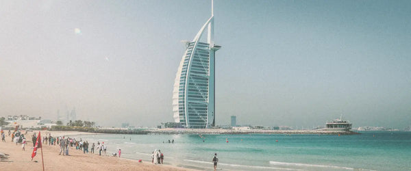 The Burj Al Arab in Dubai