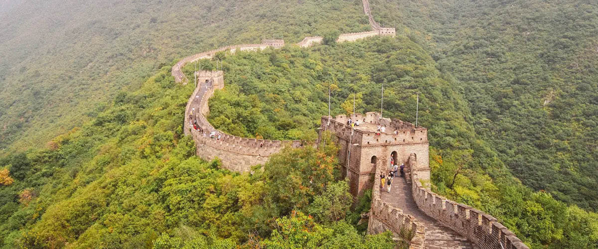 The Great Wall of China from above