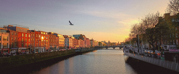 The River Liffey, Dublin, Ireland