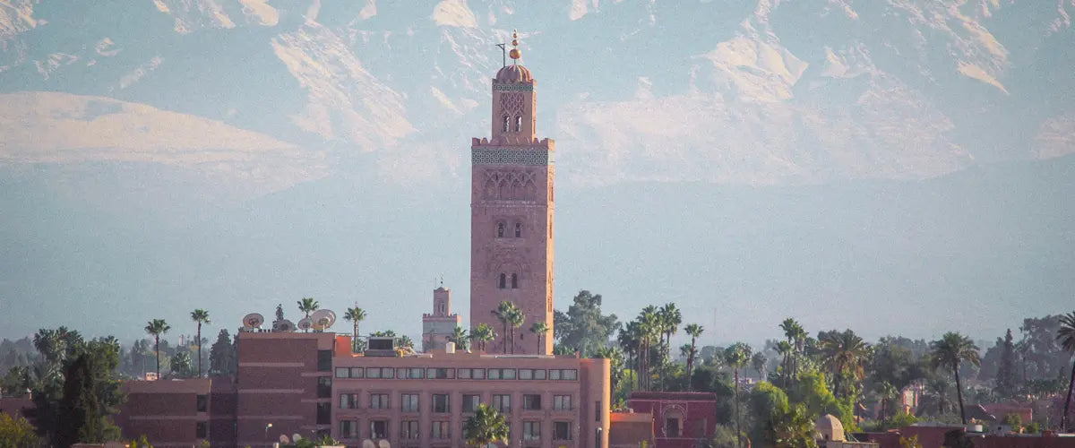 The Koutoubia Mosque in Marrakech, Morocco