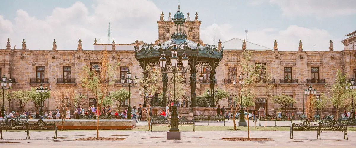 The Palacio de Gobierno del Estado de Jalisco in Guadalajara, Mexico