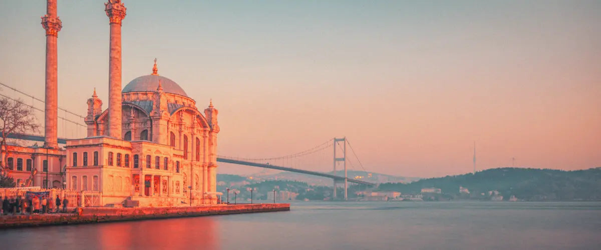 The Ortaköy Mosque in Istanbul, Turkey