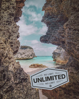 View to the sea in Bermuda, promoting SIMOVO Unlimited Data eSIMs