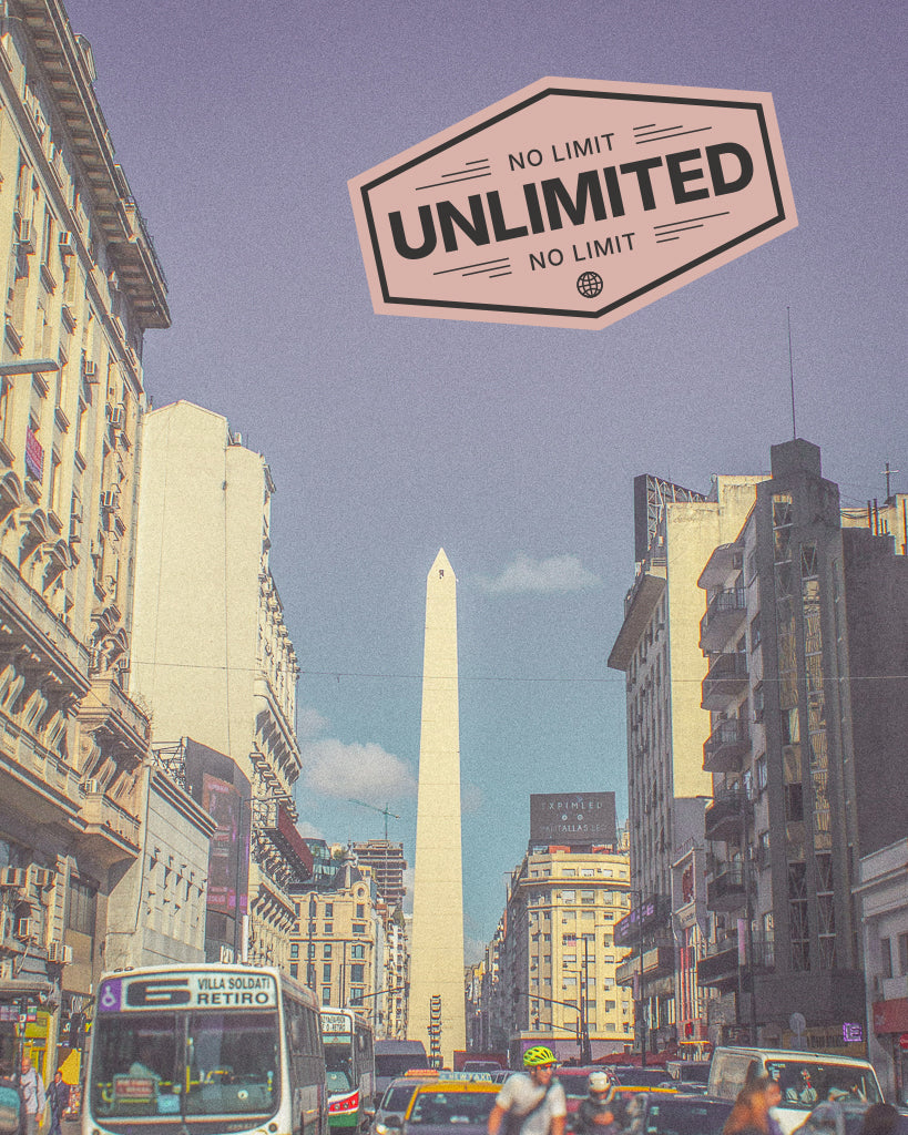 Buy a travel eSIM for Argentina with Unlimited Data