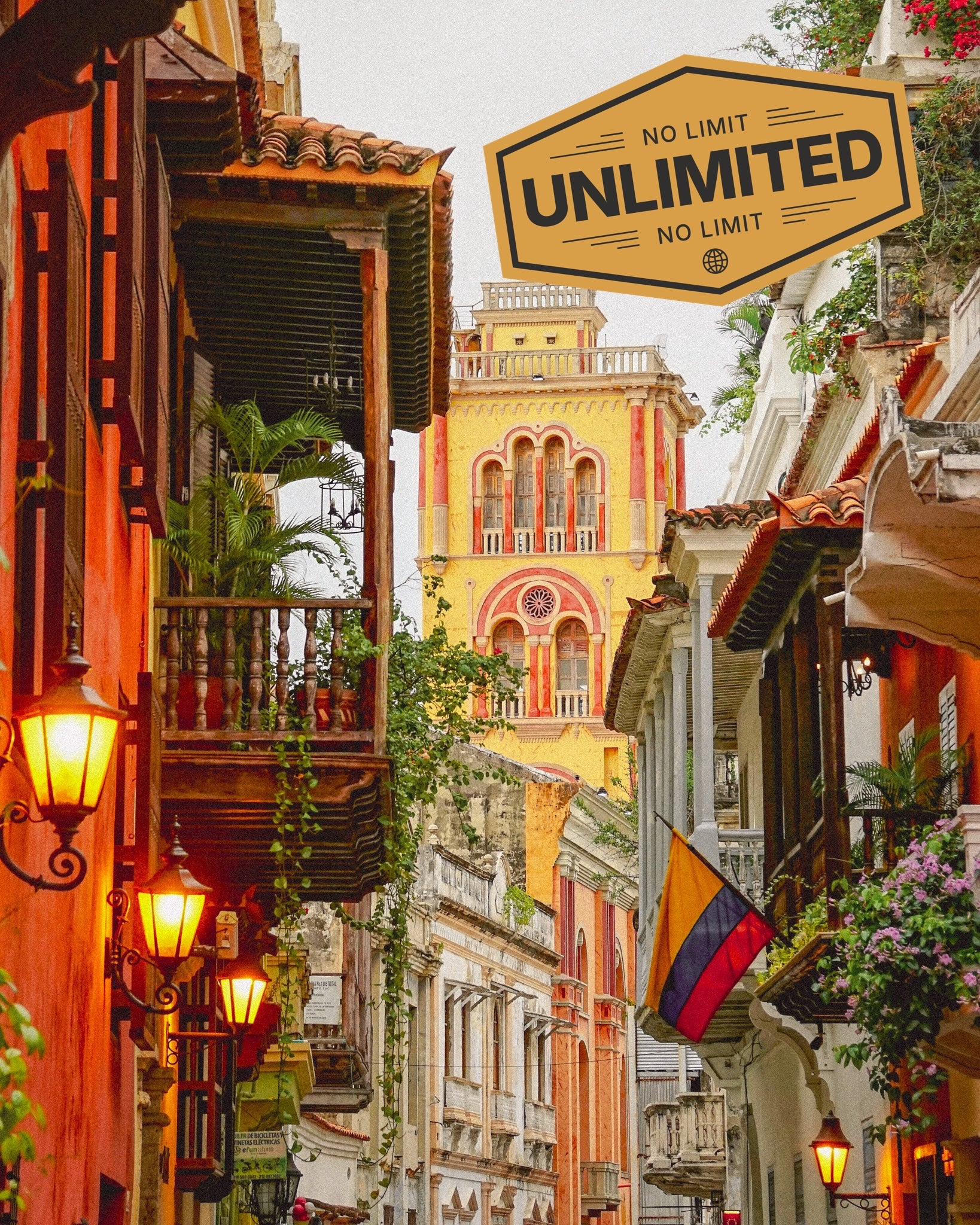 Colombia eSIM Unlimited Data