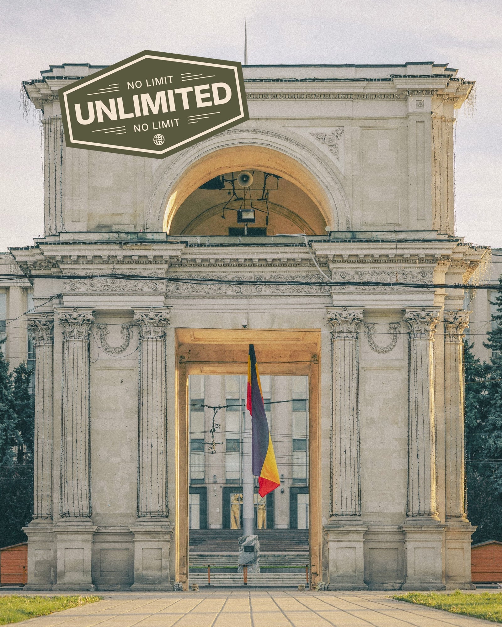 Moldova landscape showing iconic local scene, promoting eSIM unlimited data for travellers